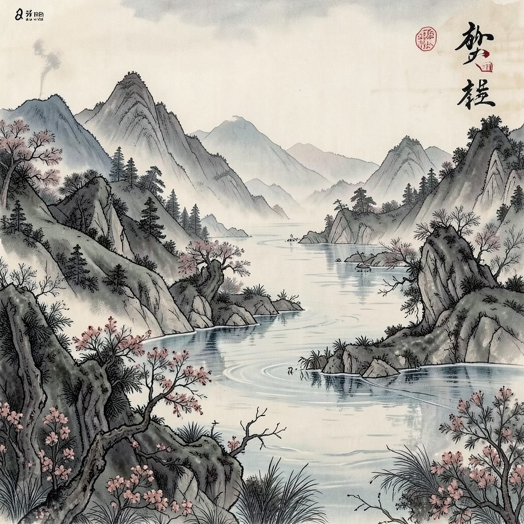 水行日主意境图
