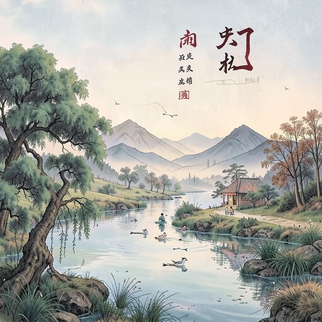 水行日主意境图