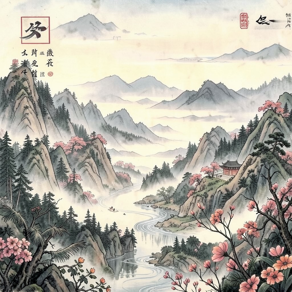 水行日主意境图