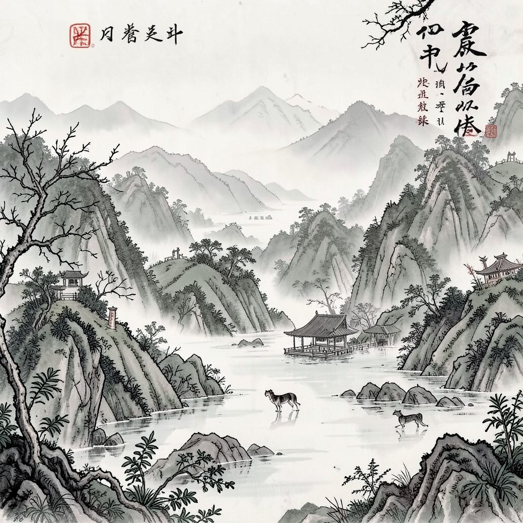 水行日主意境图