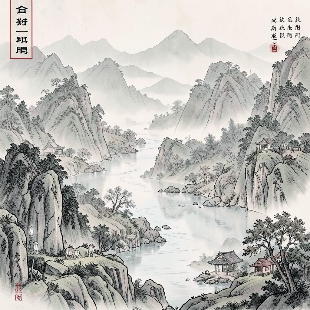 水行日主意境图