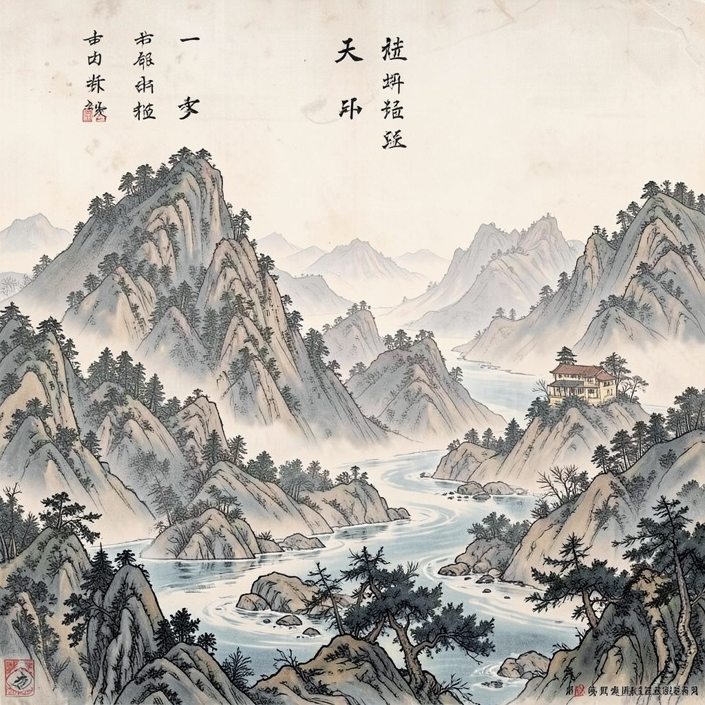 水行日主意境图