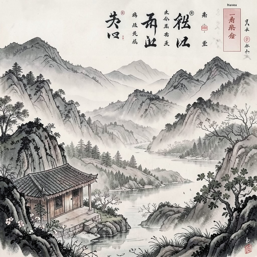 金行日主意境图