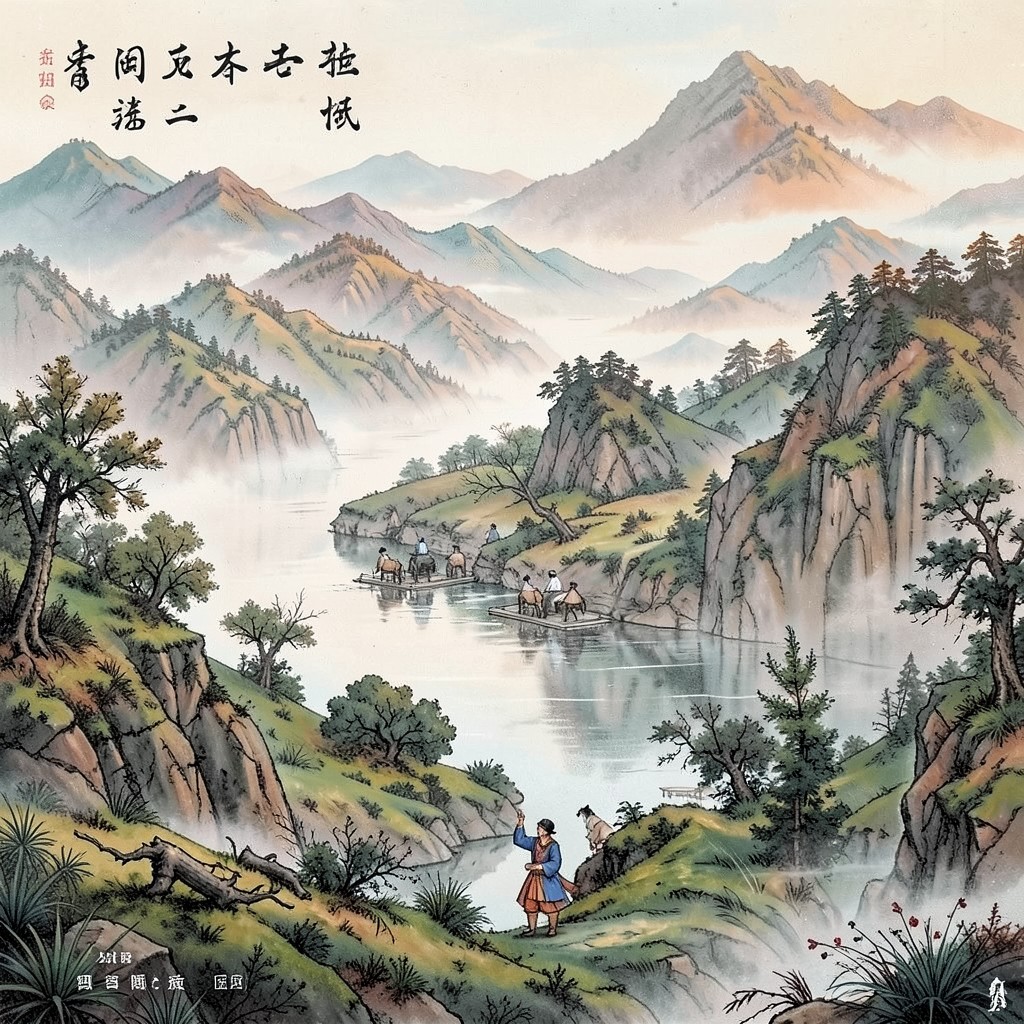 金行日主意境图