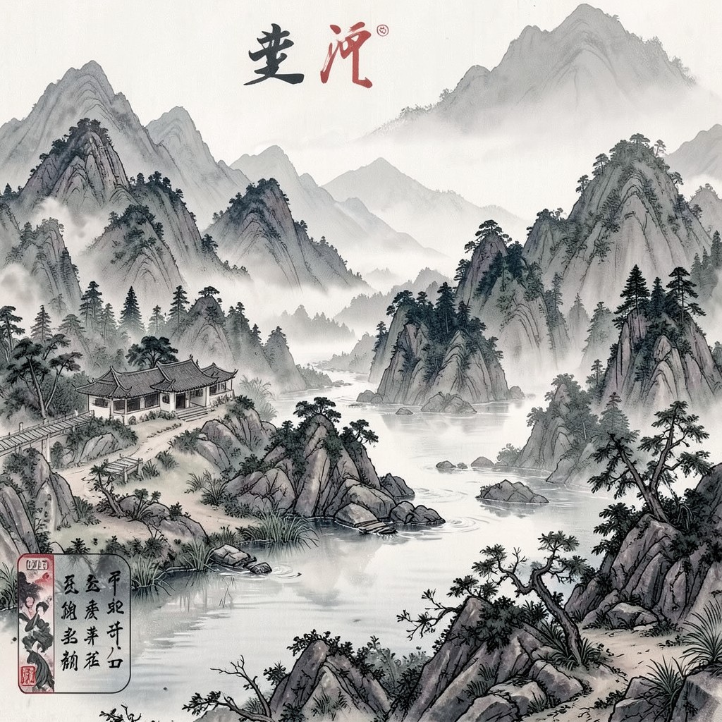 水行日主意境图