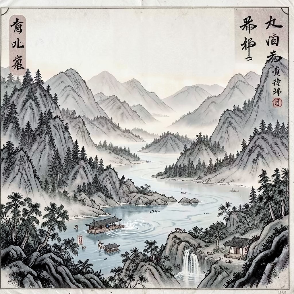 水行日主意境图